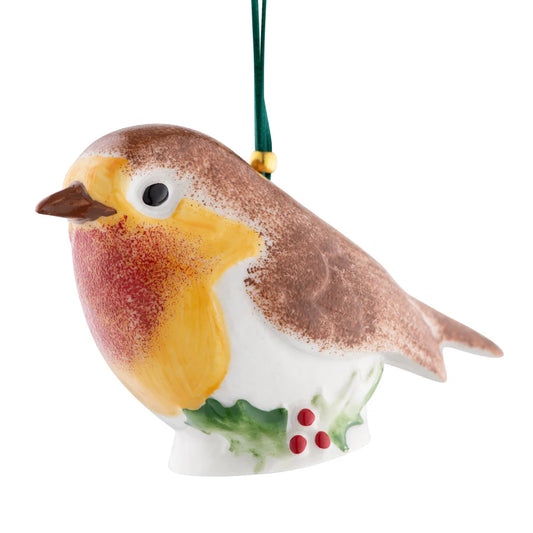 Belleek Robin Hanging Ornament