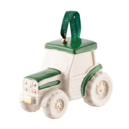 Belleek Classic Tractor Ornament