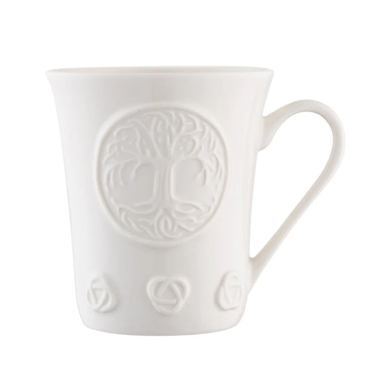 Belleek Tree of Life Mugs - Set of 2