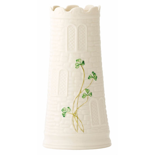 Belleek Castle Vase