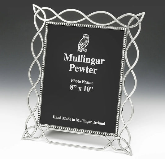 8" x 10" Plain Pewter Frame