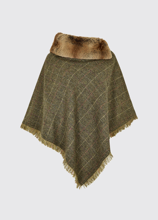 Dubarry SilverFir Tweed Poncho