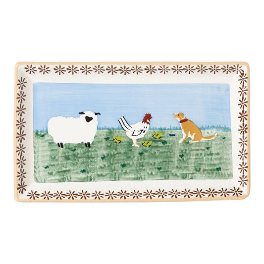 Landscape Rectangle Med. Plate
