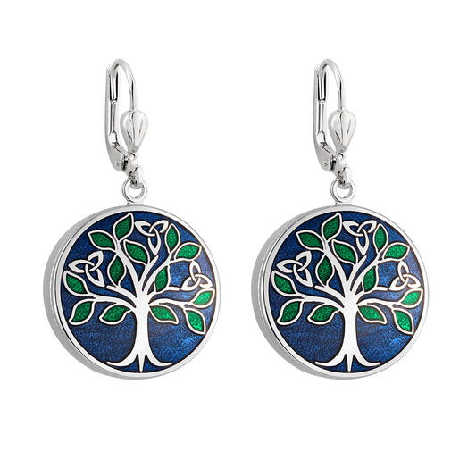 Book of Kells Tree of Life Earrings