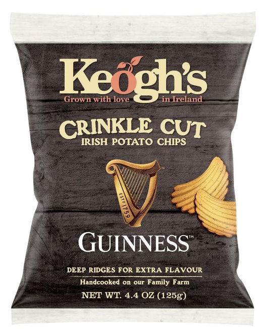 Keoghs Guinness Crinkle Chips Large Bag