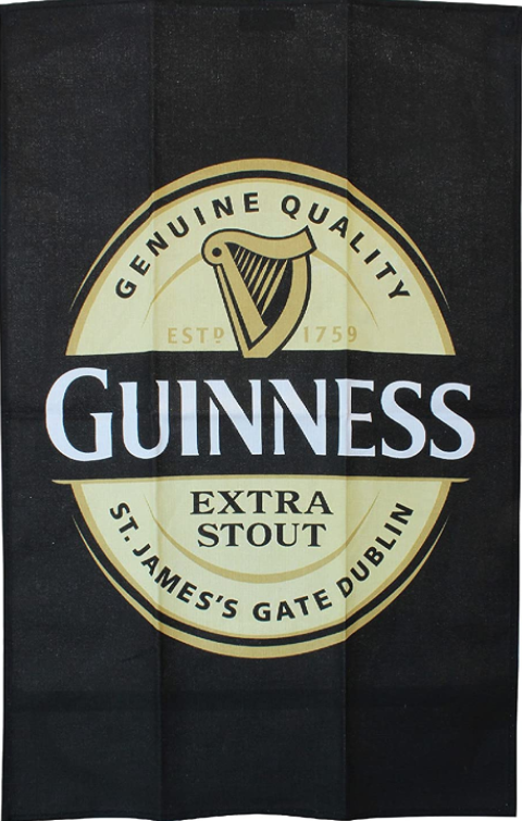 Guinness 100% Cotton Tea Towel