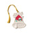 Belleek Classic Christmas Scene Bell Ornament