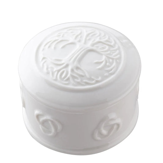 Belleek Tree of Life Covered Box