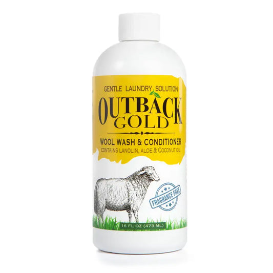 Outback Gold Wool Wash and Conditioner Fragrance Free