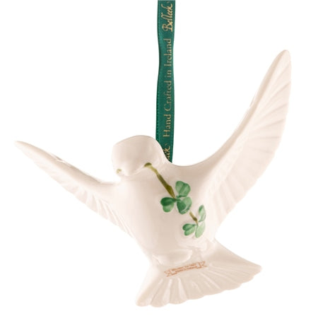 Belleek Classic Dove Ornament