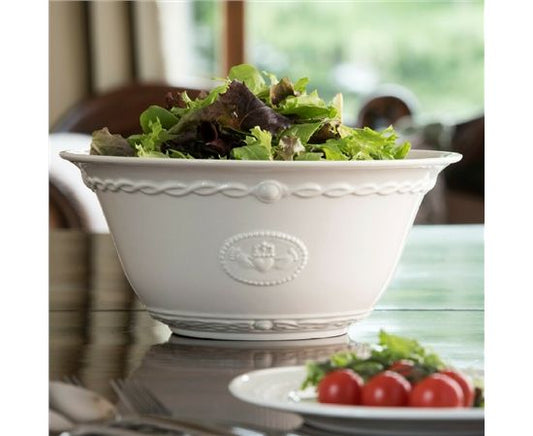 Belleek Classic Claddagh 10.5" Serving Bowl