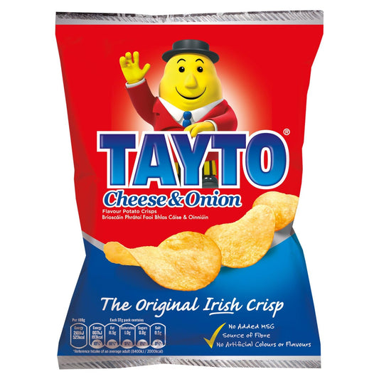 Tayto Cheese and Onion Crisps