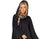 Hourihan Double-Lined Mid-Calf Cape Grey Tartan
