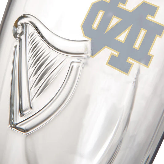 Guinness Notre Dame Pint Glass