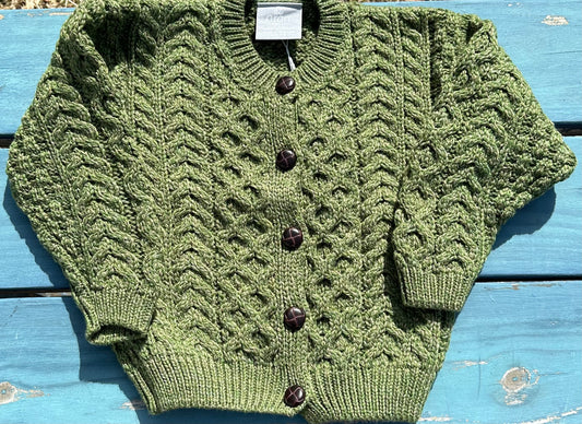 Children's Super Soft Merino Cardigan with Buttons