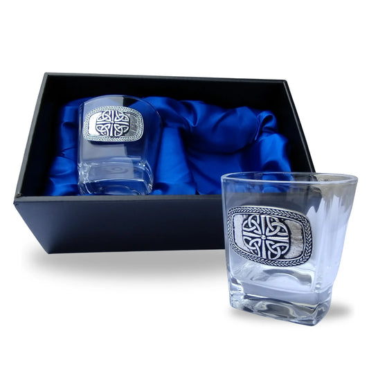 Mullingar Pewter Whiskey Glass Set