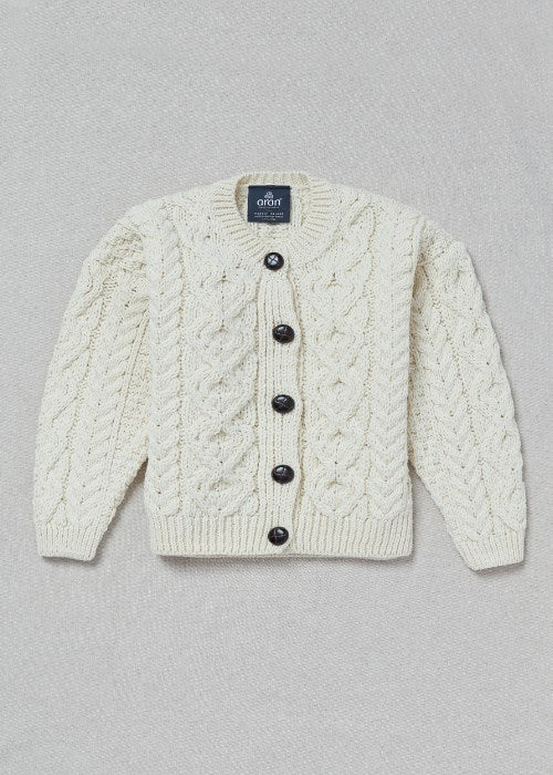 Children's Super Soft Merino Cardigan with Buttons