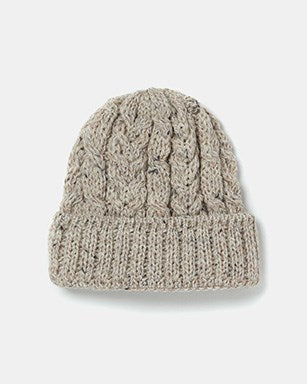 Aran Woollen Mills Wool Cable Knit Hat