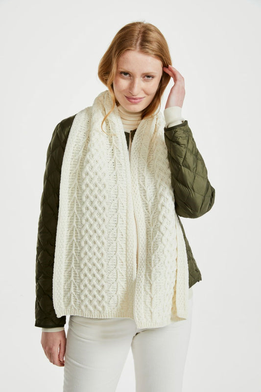 Super Soft Merino Wool Tree of Life Scarf