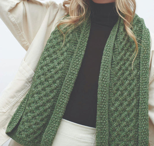 Super Soft Merino Wool Tree of Life Scarf