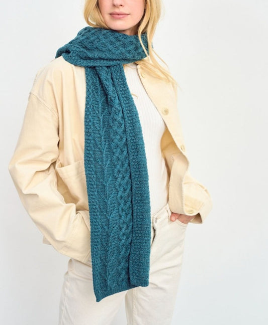 Super Soft Merino Wool Tree of Life Scarf