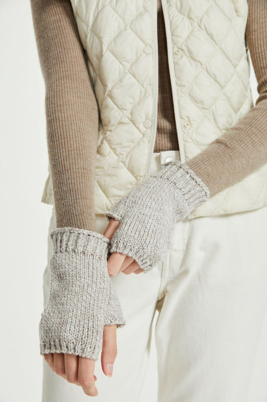 Aran Woollen Mills Super Soft Merino Fingerless Short Mittens