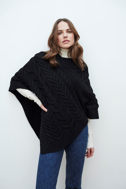 Super Soft Merino Triangle Poncho