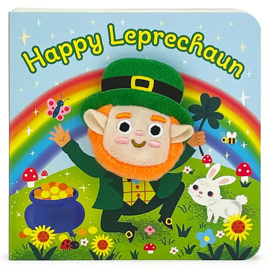 Happy Leprechaun Finger Puppet