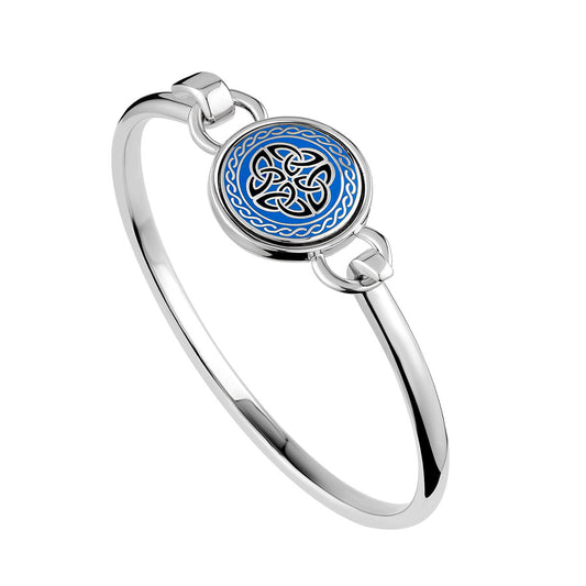 Book of Kells Blue Celtic Knot Bracelet