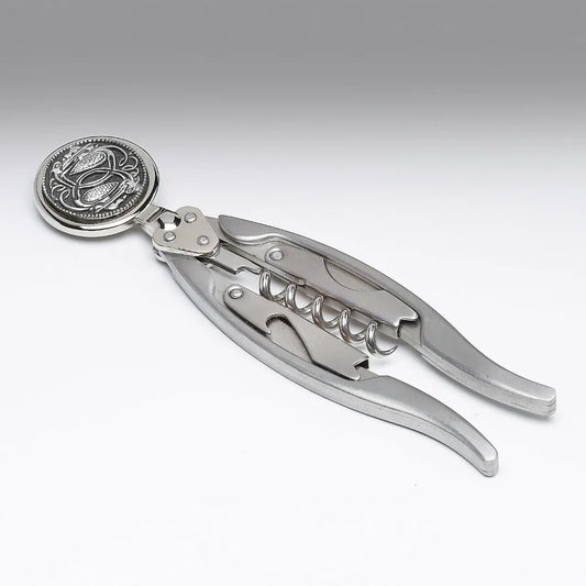 Mullingar Pewter Bottle Opener and Corkscrew Wine Opener