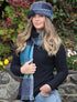 Branigan Weavers Scarf in Donegal Blue