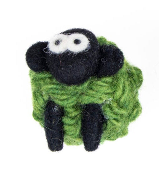 Small Sheep Magnet Multi Primary Colors