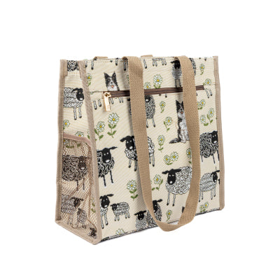 Tapestry Shopper Sheep & Daisy