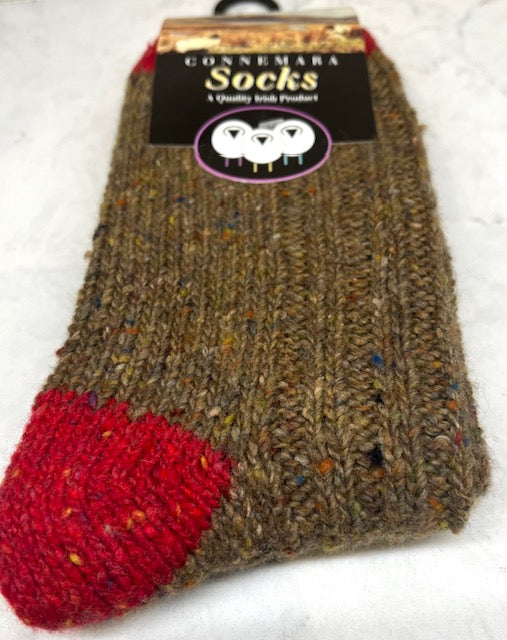 Flecked Wool Socks