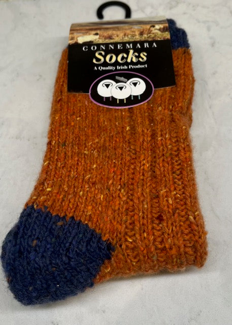 Flecked Wool Socks