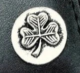Mullingar Pewter Leather Credit Card/Money Clip
