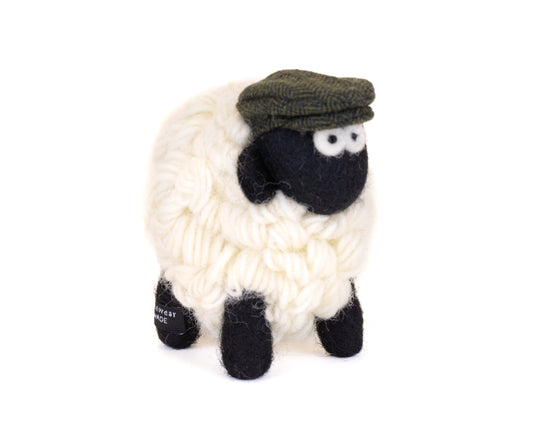 Mountain Standing Sheep with Flat Cap & Boots