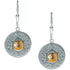 Warrior Med Earrings 18K Bead