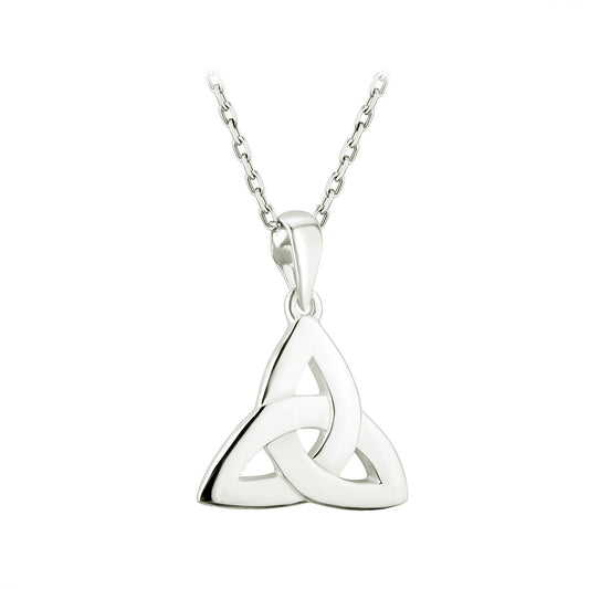 Sterling Silver Trinity Knot Necklace