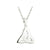 Solvar Sterling Silver Trinity Knot Necklace