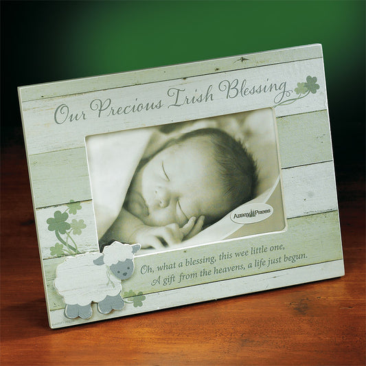 Irish Blessing Baby Frame