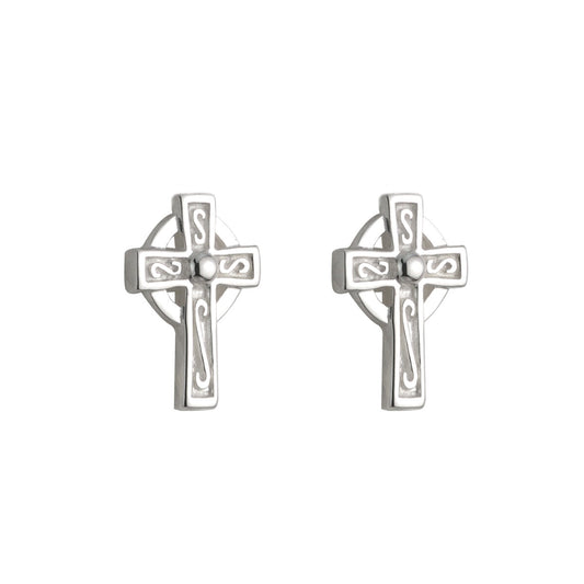 Kid’s Mini Celtic Cross Earrings
