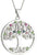 Solvar Tara Tree of Life Crystal Necklace