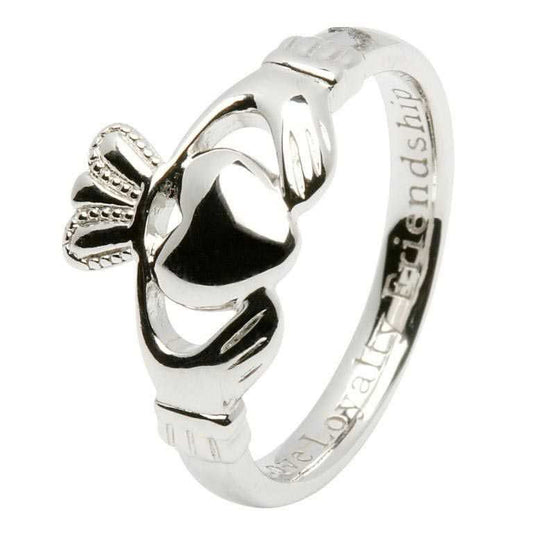 ShanOre Ladies Comfort Claddagh Ring