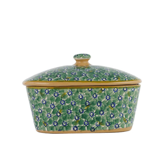 Nicholas Mosse Green Lawn Butter Dish