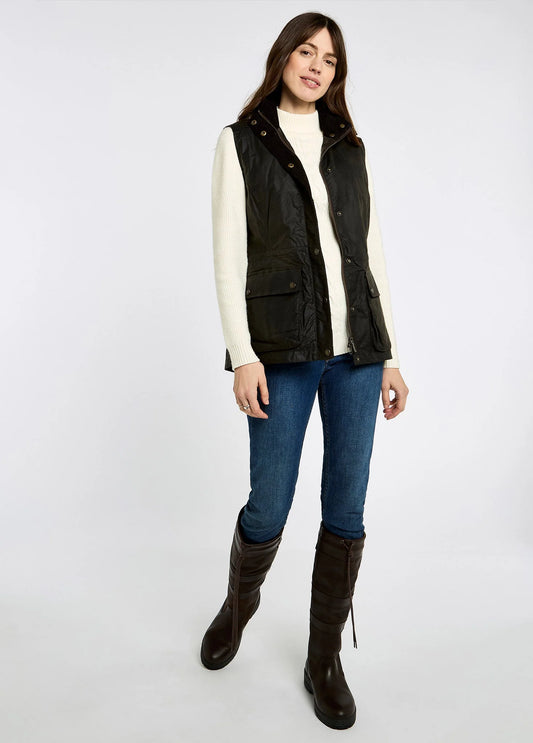 Dubarry Women's Rathsallagh Waxed Vest