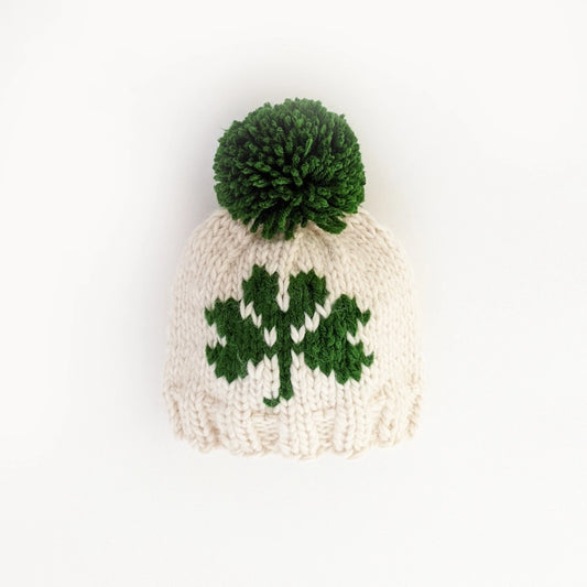 Huggalugs Shamrock Beanie Hat