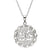 ShanOre SS Swarovski Crystal Tree of Life Round Pendant