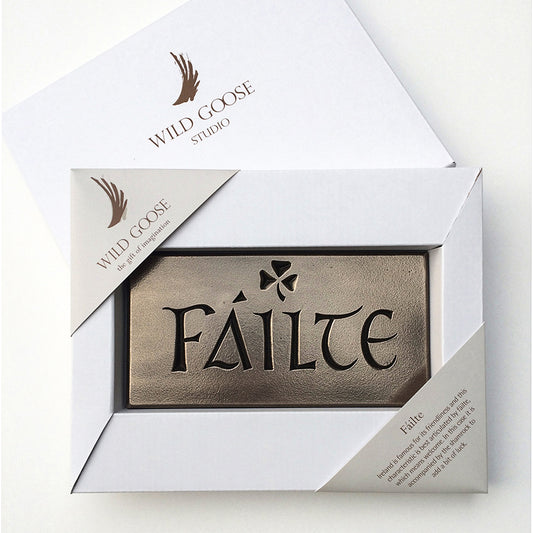 Wild Goose Studio - Failte Plaque