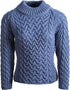 Aran Woollen Mills Merino Crew Neck Sweater